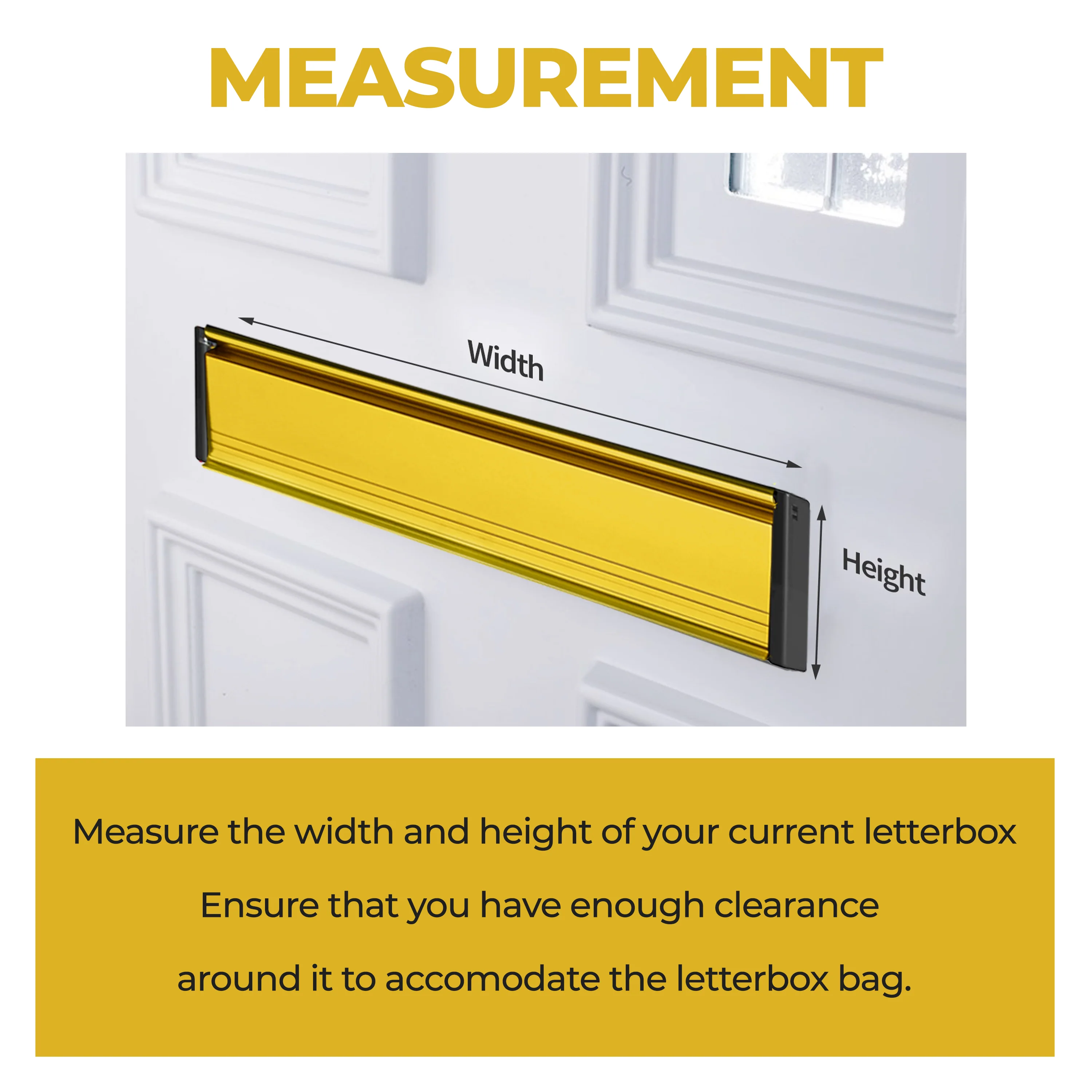 Fire Proof Retardant Letterbox Bag. Internal Letter Box Security Cover – uPVC & Composite Doors - Image 5