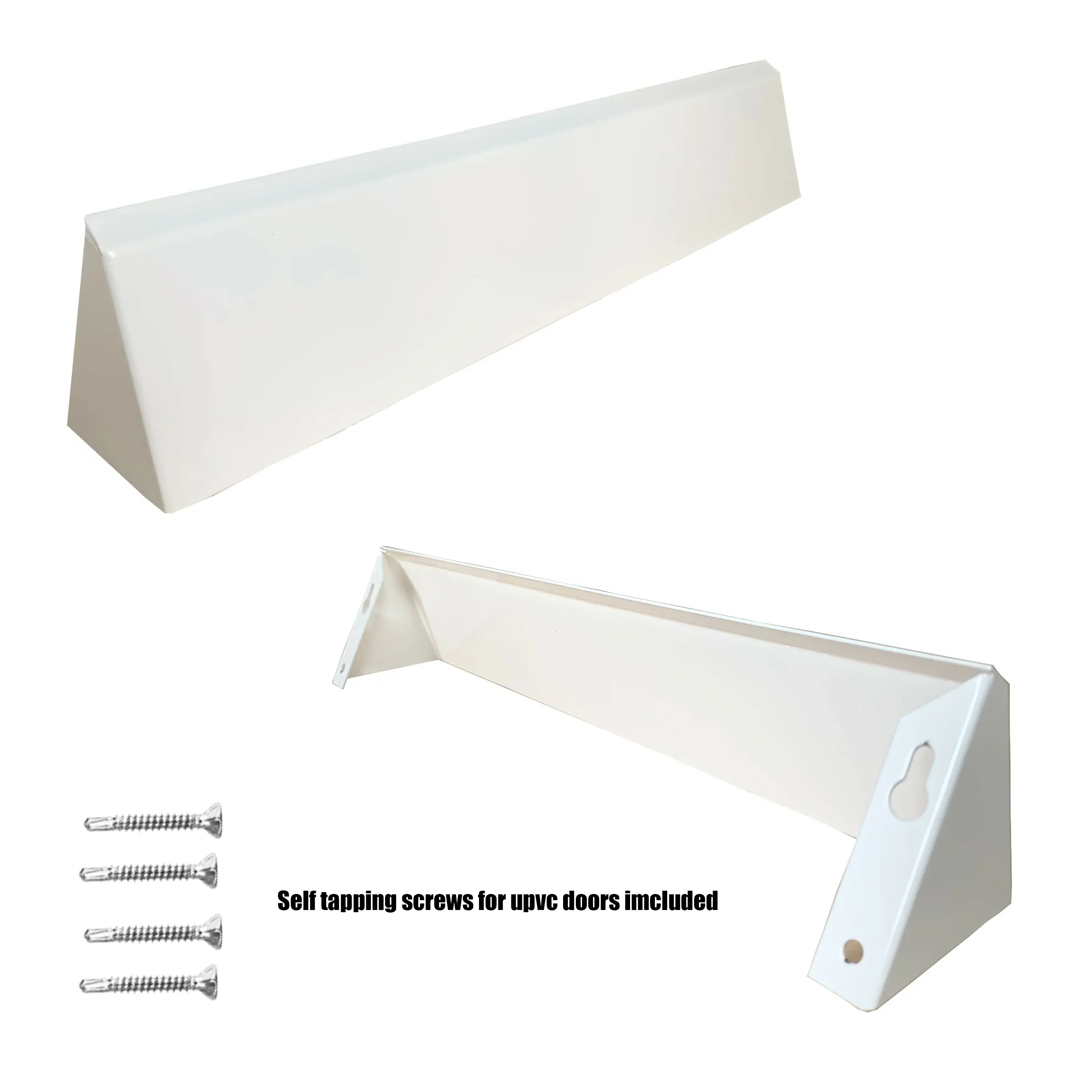 Letterbox Cowl Visor Guard Extra Security Cover - White – uPVC & Composite Doors - Image 5