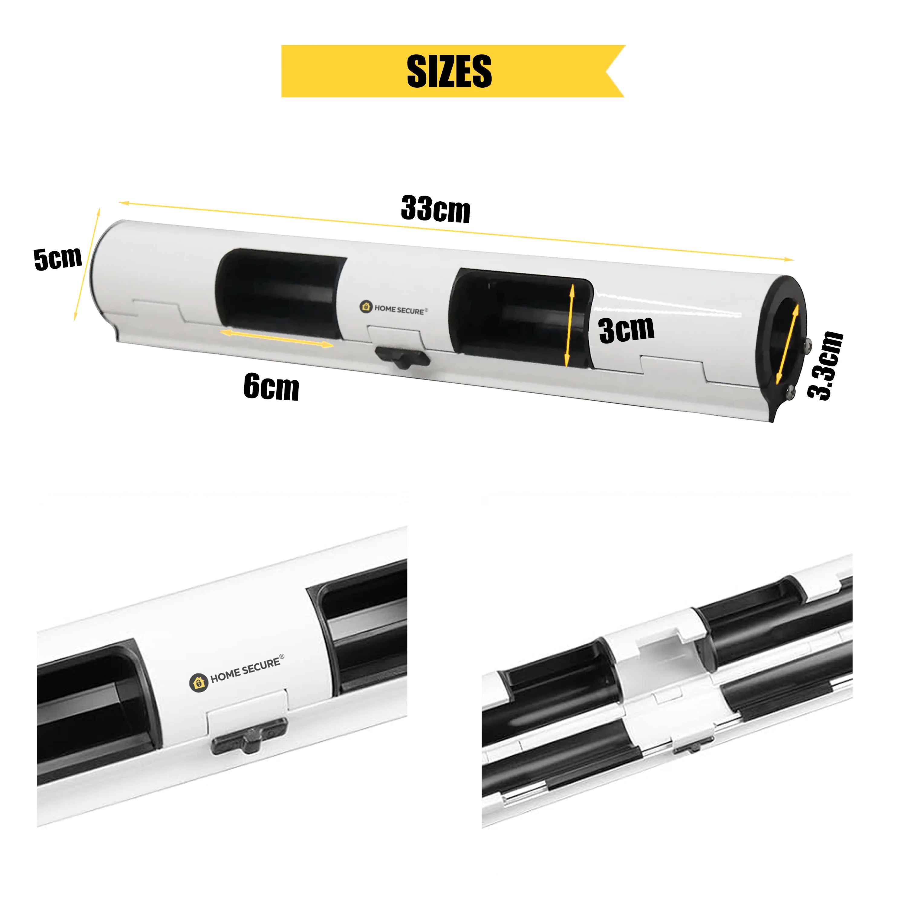 Home Secure™ Patio Door Lock | Security Lock For French Double Doors - Image 4