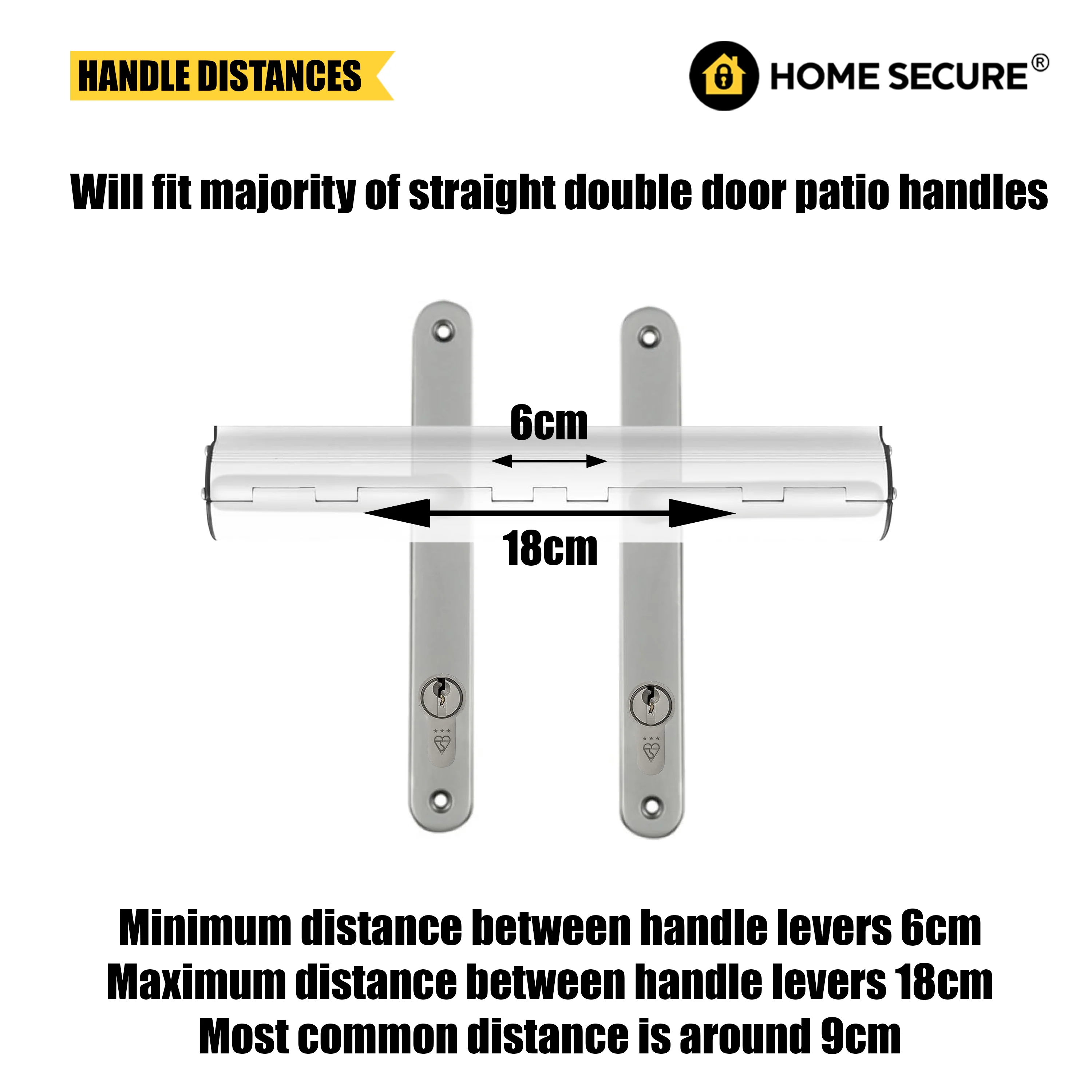 Home Secure™ Patio Door Lock | Security Lock For French Double Doors - Image 6
