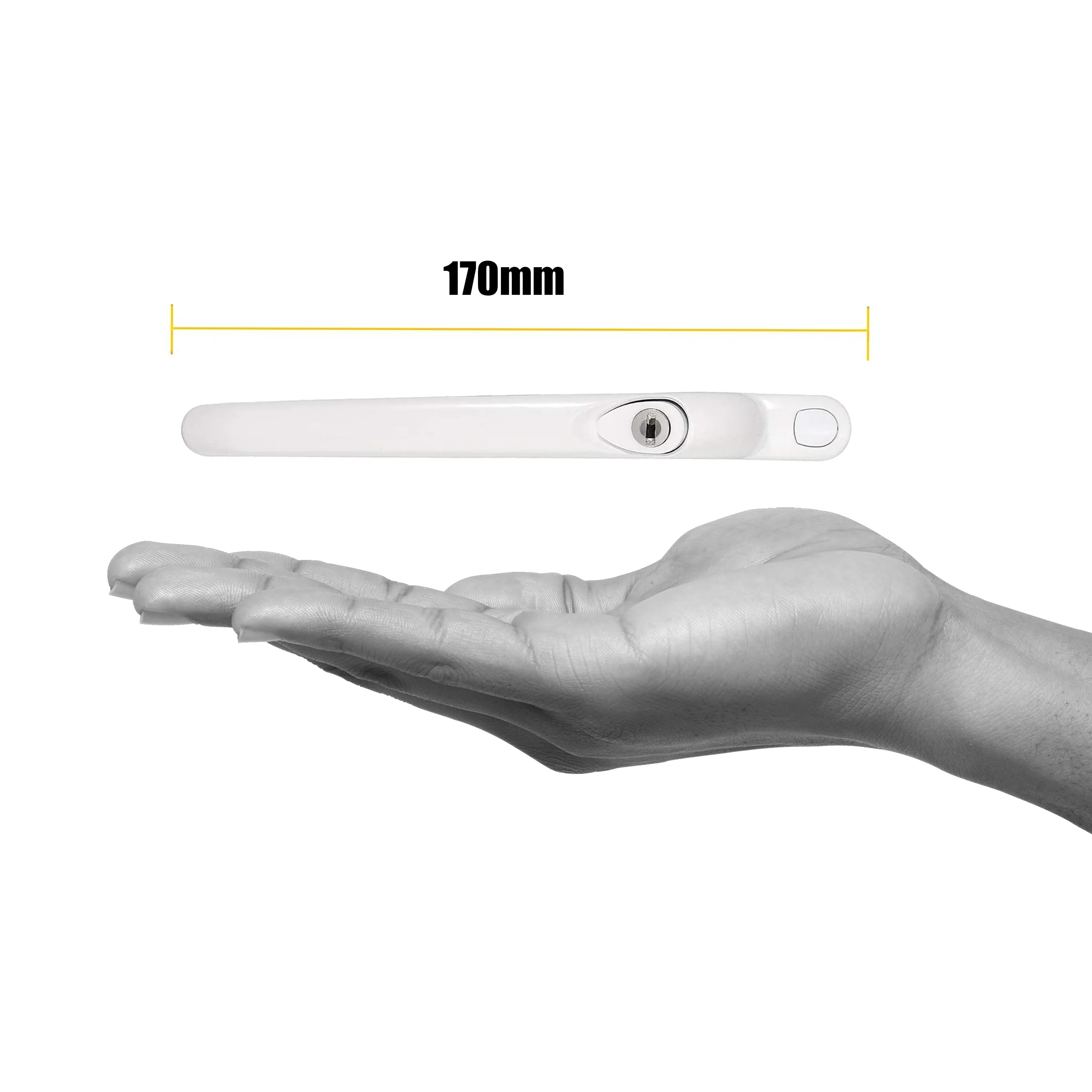 Replacement uPVC Window Handle | Home Secure™ Universal Multi-Spindle (White) – Replacement uPVC Window Handle - Image 7